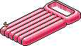 Pink Inflatable Mattress