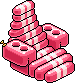 Pink Inflatable Armchair