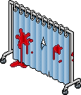 Hospital Curtain Blood.gif