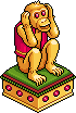 Solid Gold Monkey Statue.png