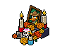 File:Day of the Dead Cowboy Altar Piece.png