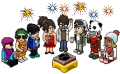 One of the pixel art habbo.no would use during fansite based competitions