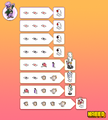 Alice in Habboland clothing crafting recipes