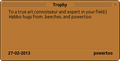 Art Merchant Quest Trophy Plate