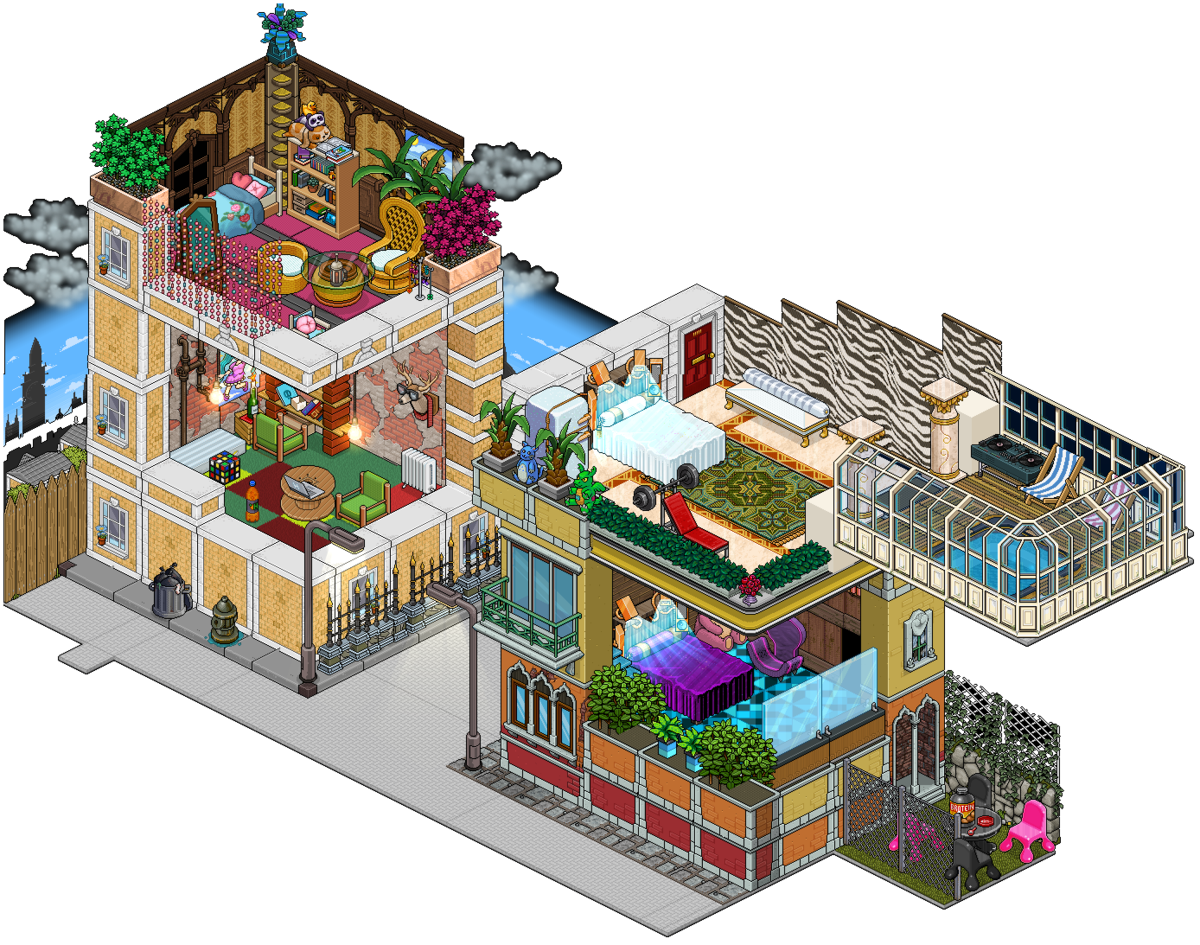 4 Habbo Main Street Bundle Habbox Wiki